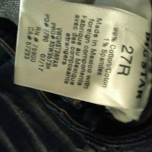 Big Star Maddie Straight Jeans - Picture 5 of 5